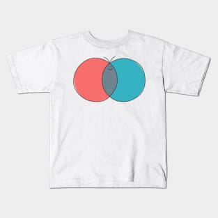Butterfly Diagram Kids T-Shirt